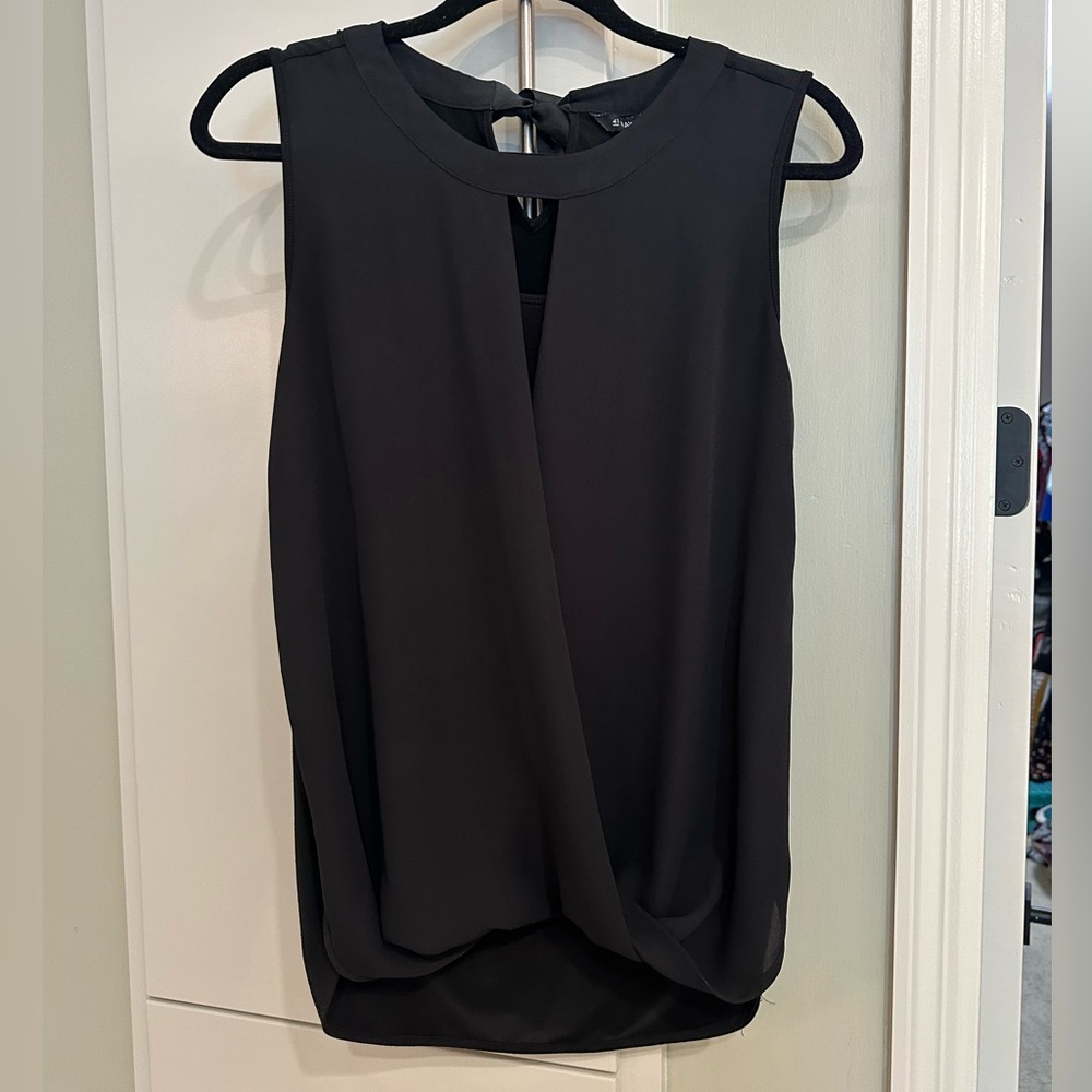41 Hawthorn Black Wrap Blouse